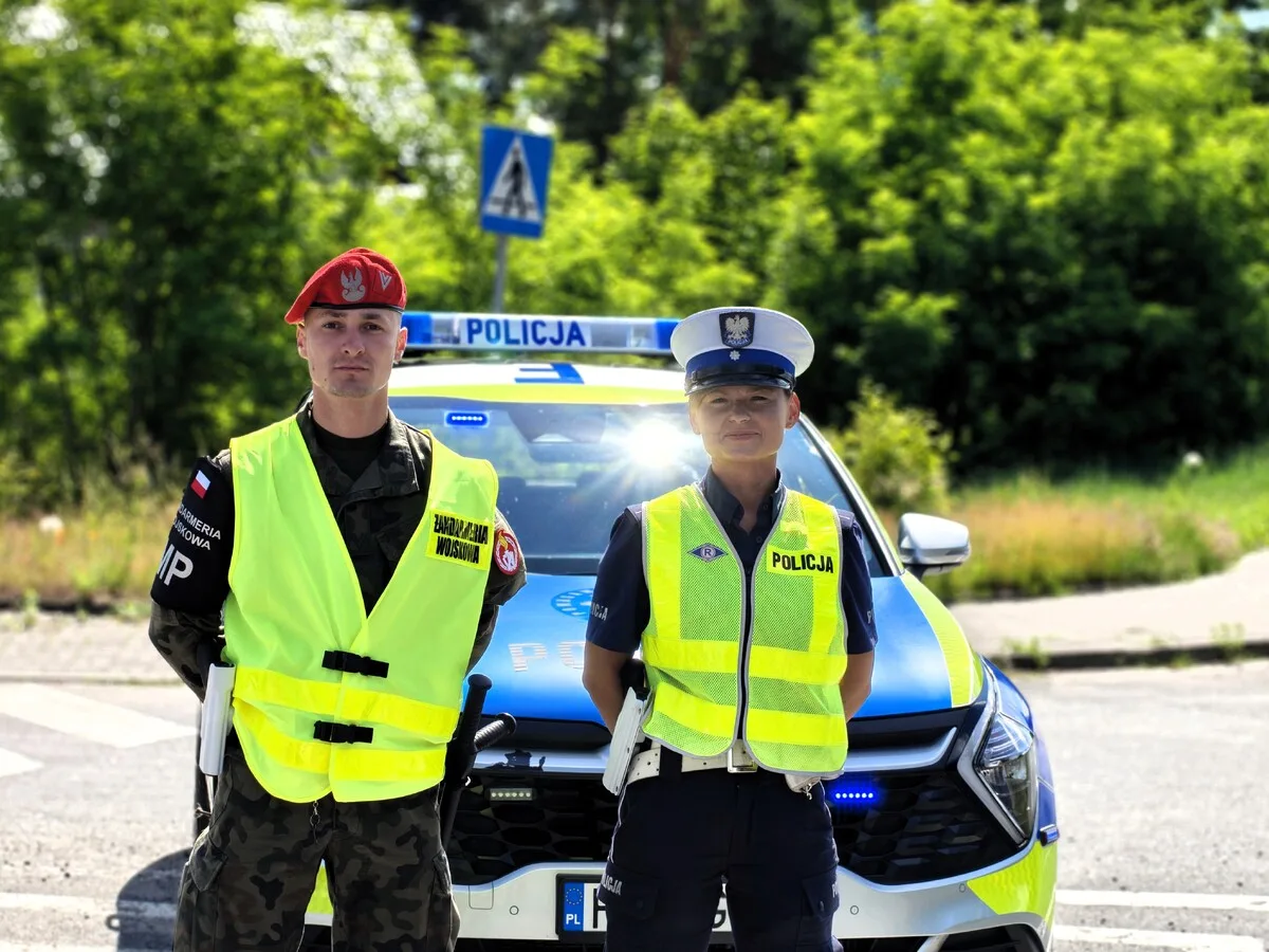 Uroczystość przyjęcia samolotów F-35 zabezpieczona przez policję