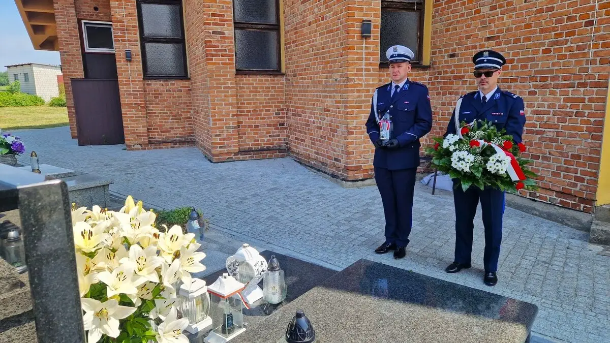 Czwarta rocznica śmierci młodszego aspiranta Jakuba Opieczyńskiego