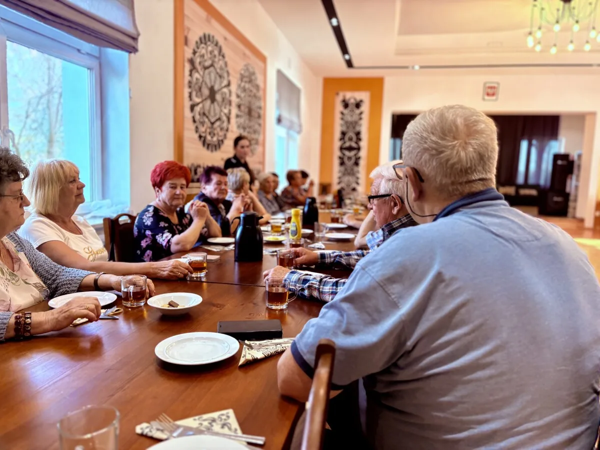 Spotkanie z seniorami w gminie Inowłódz dotyczące bezpieczeństwa