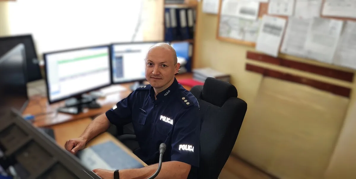 Policjant z Brzezin zatrzymał złodzieja podczas urlopu