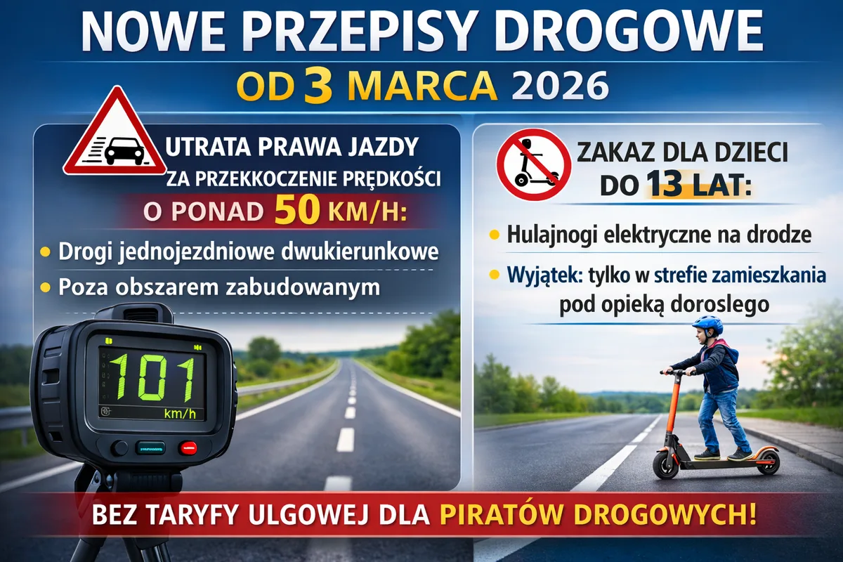 Nowe przepisy ruchu drogowego - zmiany i ich zakres