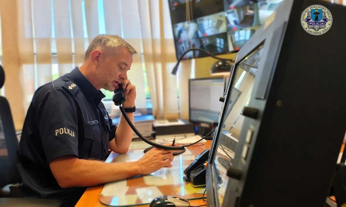 Policjant z Zduńskiej Woli uratował mężczyznę w kryzysie emocjonalnym