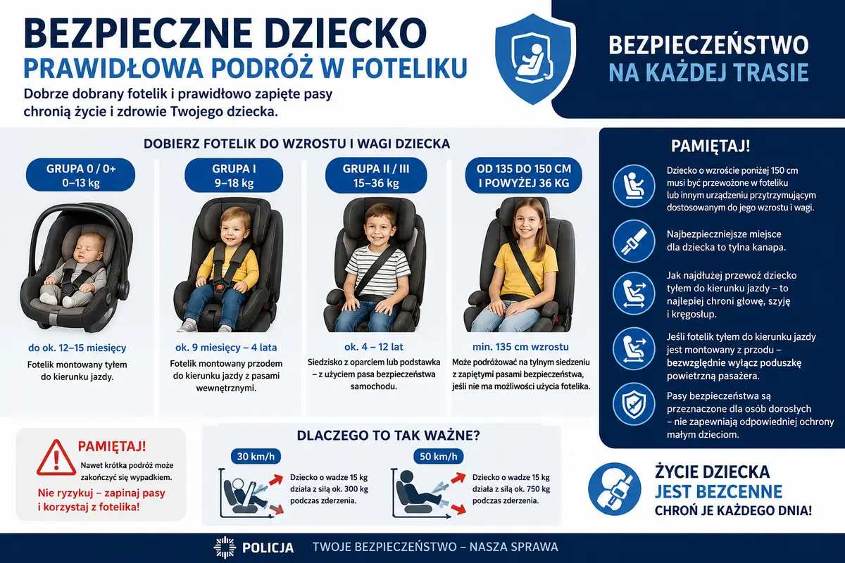 Jak wybrać odpowiedni fotelik samochodowy dla dzieci?
