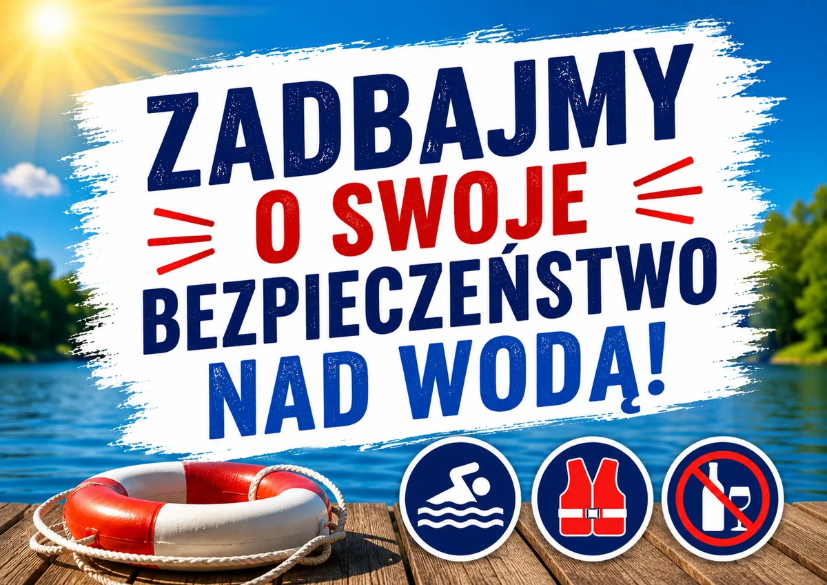 Bezpieczeństwo w upalne dni: Zasady dotyczące wypoczynku nad wodą
