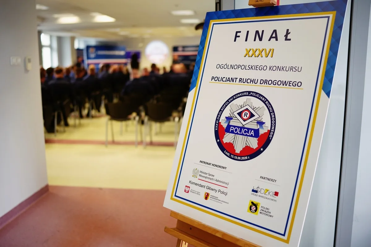 Finał XXXVI Ogólnopolskiego Konkursu „Policjant Ruchu Drogowego” w Sieradzu