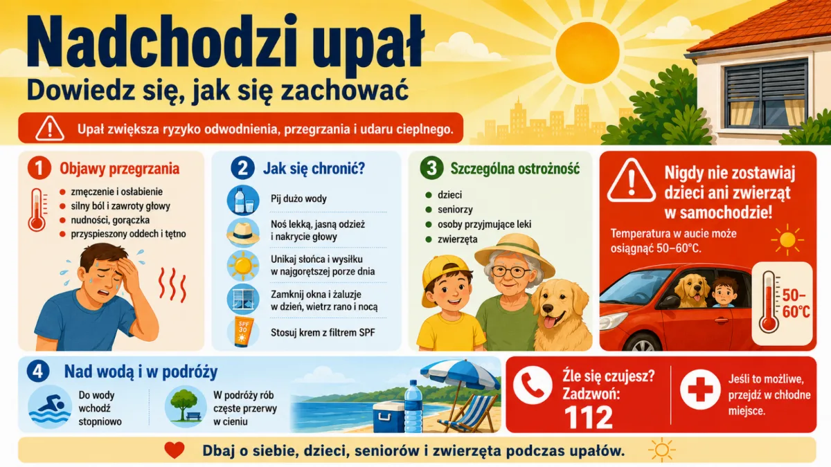 Zalecenia na czas upałów
