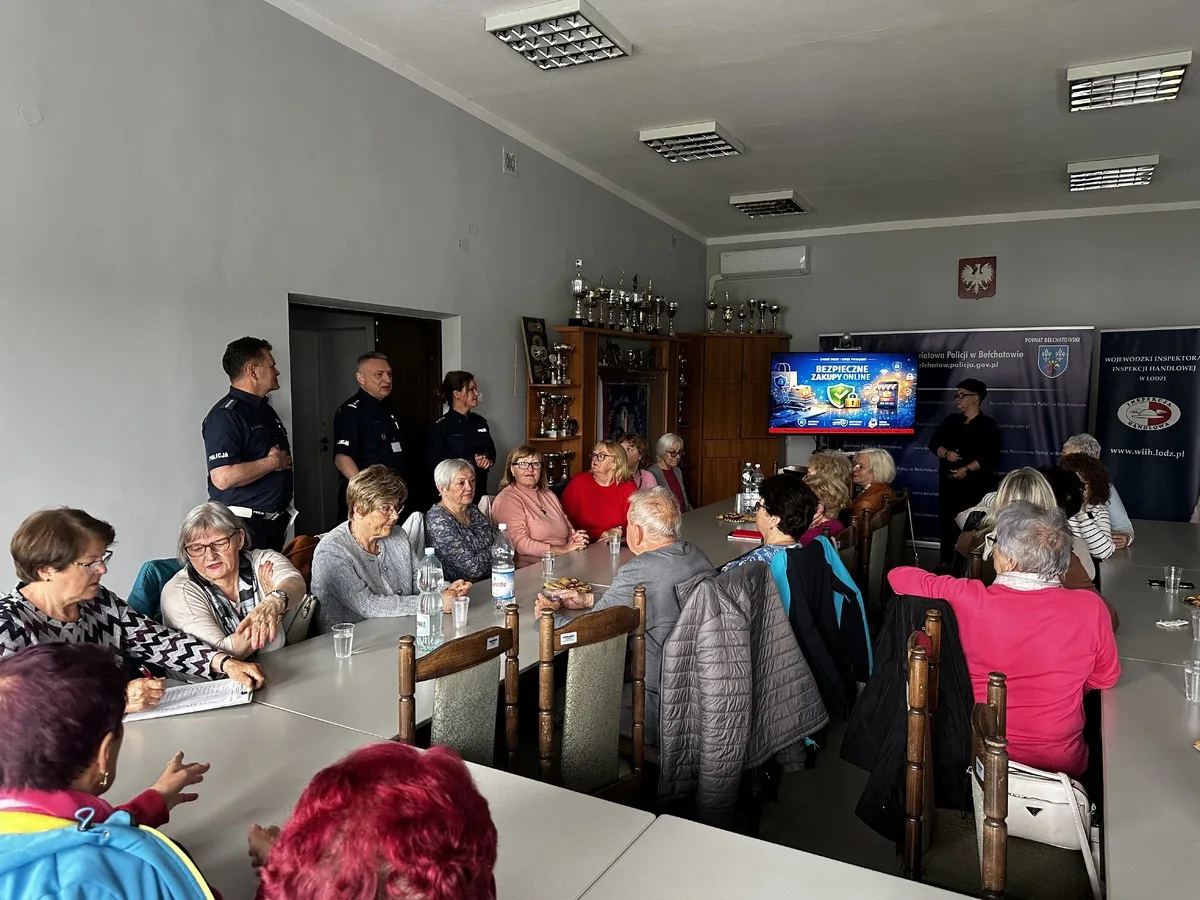 Debata społeczna „Bezpieczny Senior” w Bełchatowie