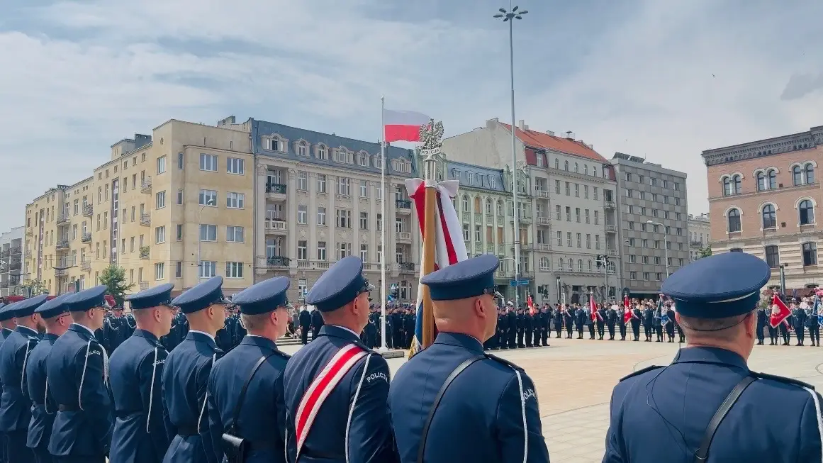 Obchody Święta Policji w Łodzi