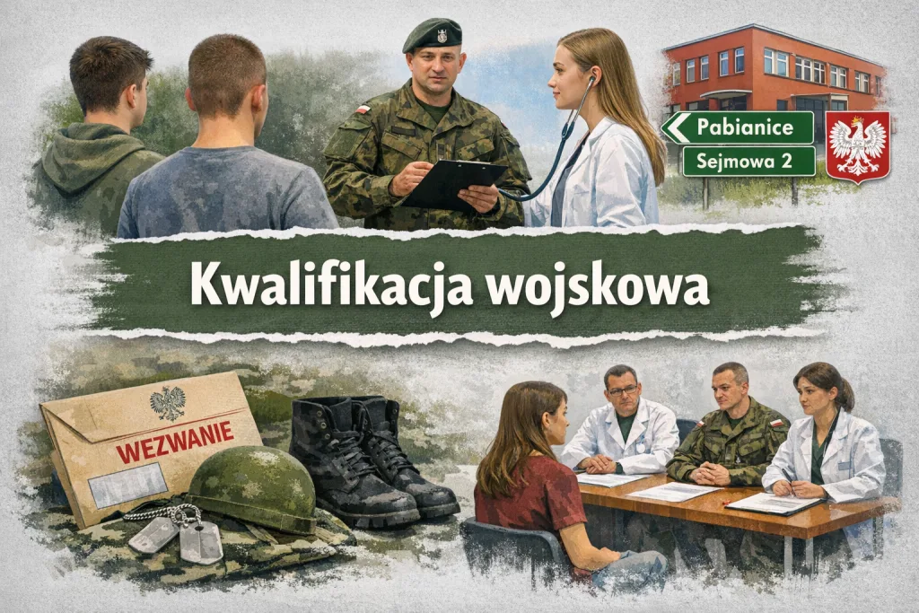 Kwalifikacja wojskowa 2026 w Gminie Pabianice