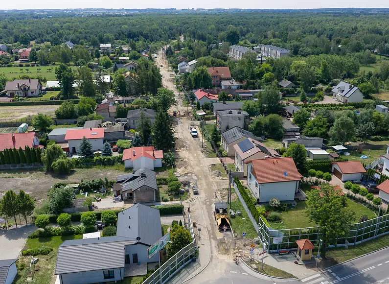 Postęp prac na ul. Nowomiejskiej - nowy odcinek w budowie