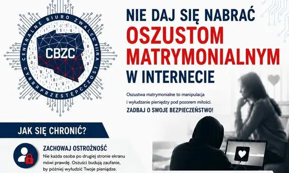 Zagrożenia związane z oszustwami matrymonialnymi w Internecie