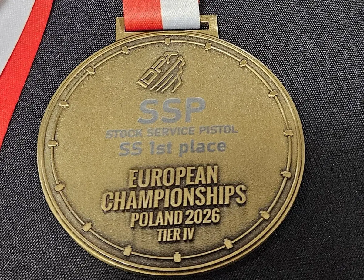 Wyniki łódzkiego policjanta na Mistrzostwach Europy IDPA 2026
