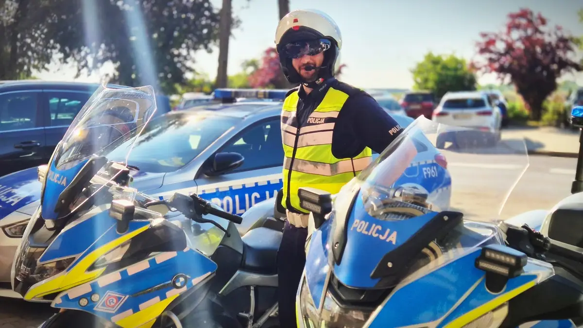 Apel policji do motocyklistów o zachowanie rozsądku na drogach