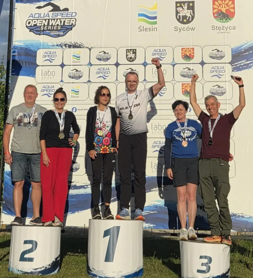 Sukces sportowy Komendanta Powiatowego Policji w Brzezinach