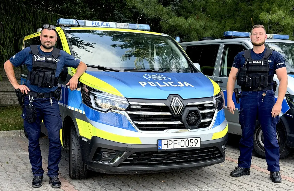 Policjanci z Radomska pomogli mężczyźnie w potrzebie