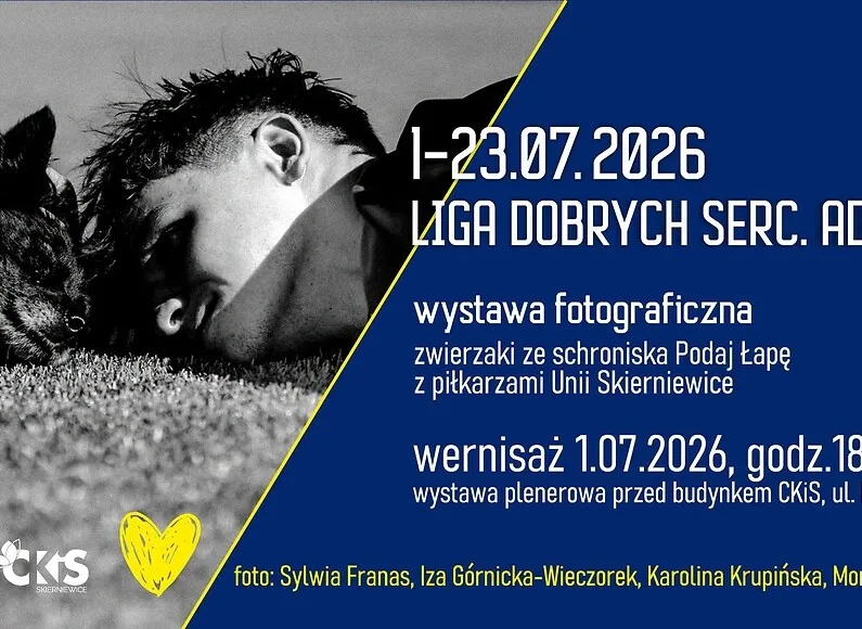 Wernisaż wystawy "Liga Dobrych Serc. Adoptuj" w Skierniewicach