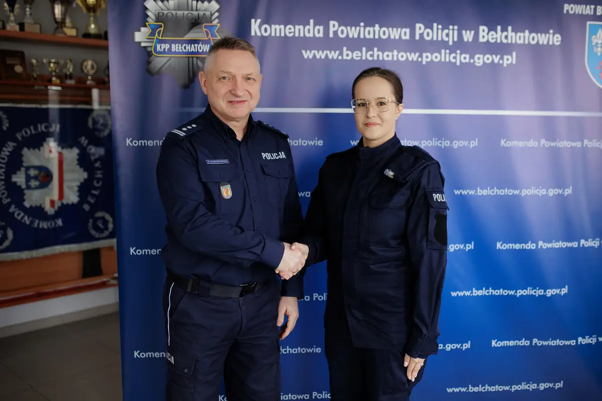 Wyróżnienie dla słuchaczki Centrum Szkolenia Policji za wzorową postawę