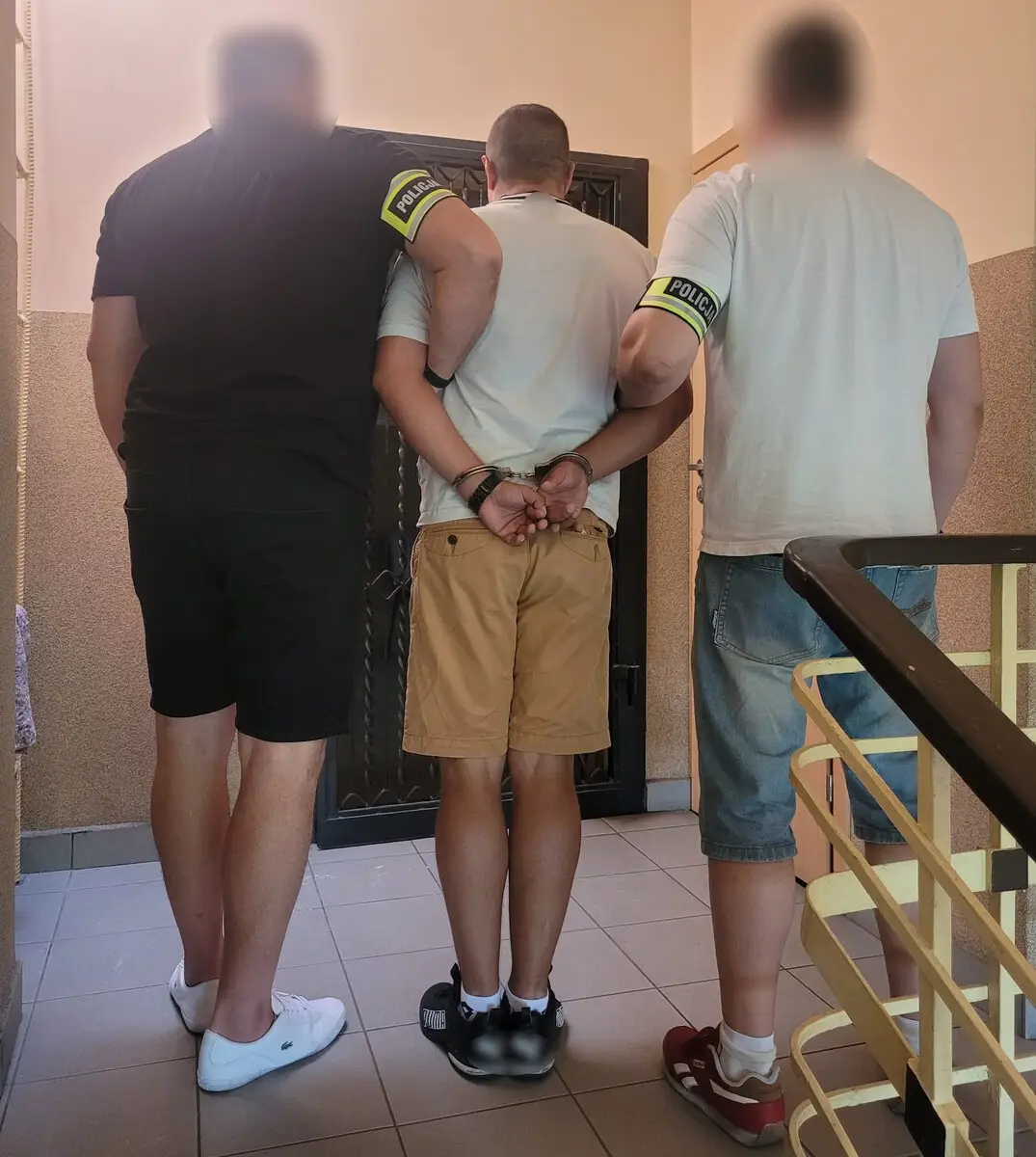 34-latek zatrzymany po ciężkim pobiciu 39-latka, grozi mu do 5 lat więzienia