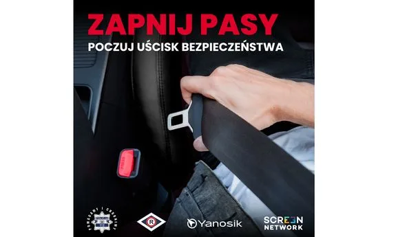 Akcja promująca bezpieczeństwo na drogach "ZAPNIJ PASY"